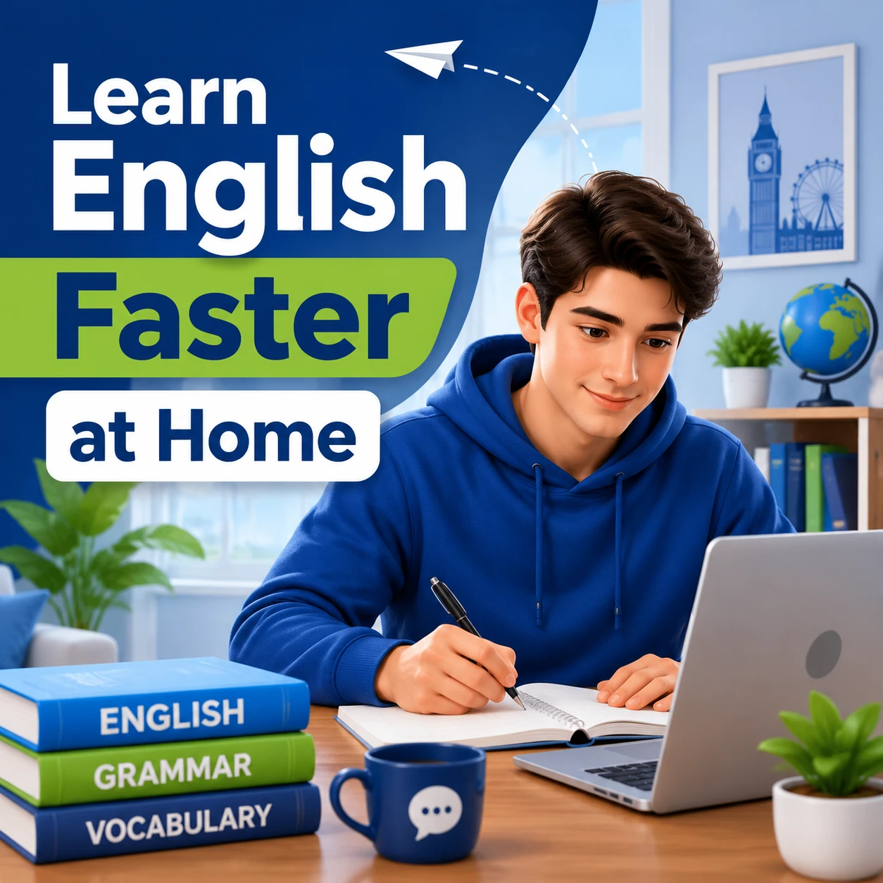 ۱۰ روش علمی برای یادگیری سریع زبان انگلیسی در خانه